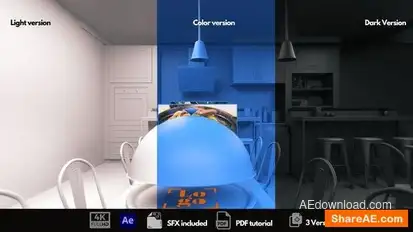 Restaurant Opener Logo Stings template preview