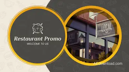 Restaurant Promo Product Promo template preview