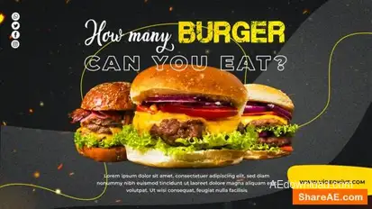 Restaurant Promo Openers template preview