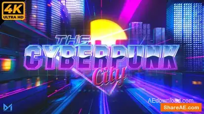 Retro City Intro Openers template preview