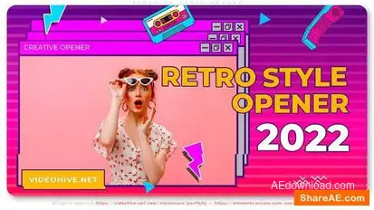 Retro FX Style Opener Openers template preview