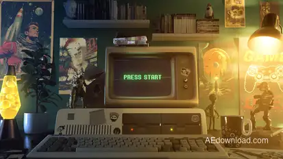 Retro Game Openers template preview