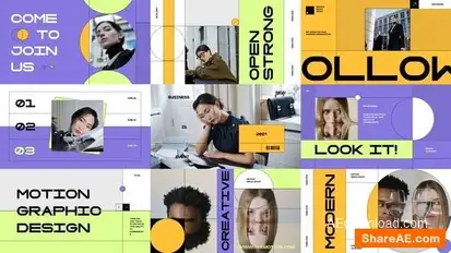 Videohive Retro Intro 3 in 1 Openers template preview