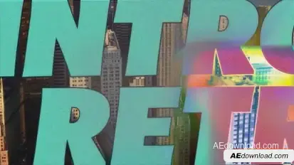 Retro Intro Openers template preview