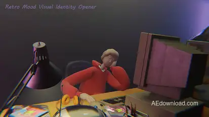 Retro Mood Visual Identity Opener Openers template preview