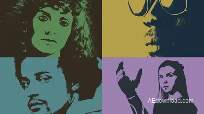 Retro Poster Effects | After Effects Elements template preview