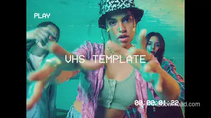 Retro VHS | After Effects Template Elements template preview