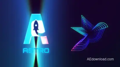 Retro Vibe Logo Reveal Logo Stings template preview