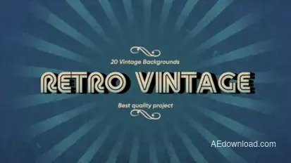 Retro Vintage Backgrounds Elements template preview