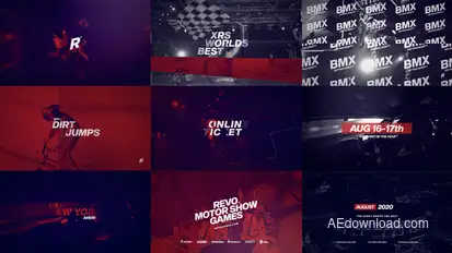 Revolution Sport Promo Openers template preview