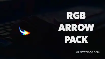 RGB Arrow Pack Elements template preview