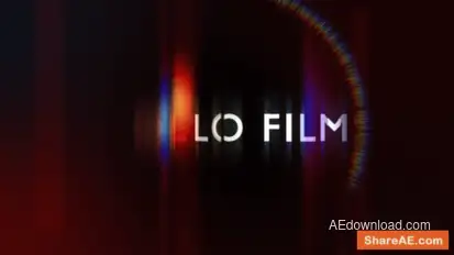 RGB Cinema Logo Ident Logo Stings template preview