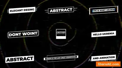 Videohive RGB Titles | After Effects Titles template preview