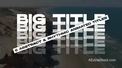 Rhythm - Text Animation | After Effects Titles template preview