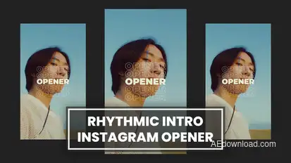 Rhythmic Opener Instagram Openers template preview