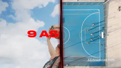 Ripped Film Transitions Elements template preview