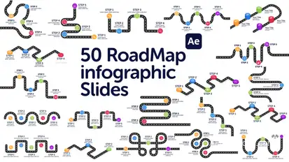 Roadmap Infographic Slides Infographics template preview