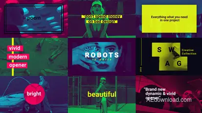 Robots in Paris (Opener) Openers template preview