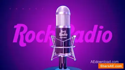 Rock Radio Bumper Openers template preview