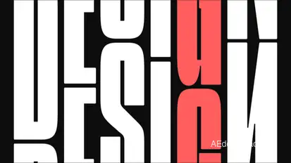 Rolling Text Titles template preview