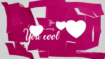 Romantic Logo Intro Logo Stings template preview