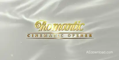 Romantic Opener and Slideshow Openers template preview