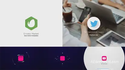 Rotation Logo Reveal Logo Stings template preview