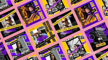 Rotten Social Media Posts Product Promo template preview