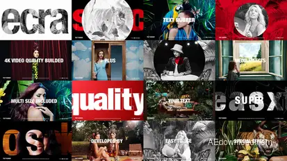 Rubber Opener Video Displays template preview