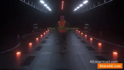 Running Man Logo Reveal Logo Stings template preview