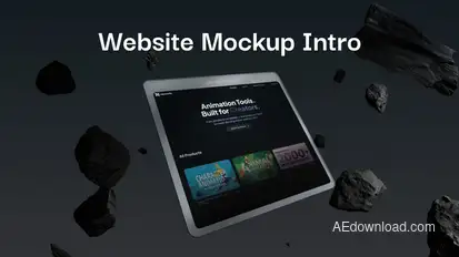 Saas Intro Product Promo template preview