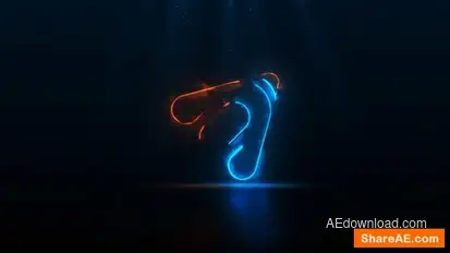 Saber Logo Reveal Openers template preview