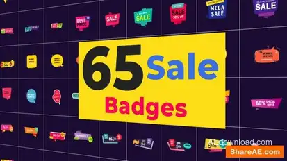 Videohive Sale Badge Pack Elements template preview