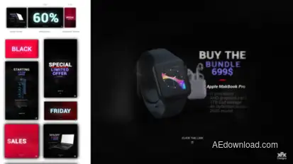 Sale Event | Black Friday Promo Product Promo template preview