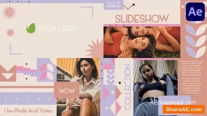 Sale Promo Slideshow for After Effects Openers template preview