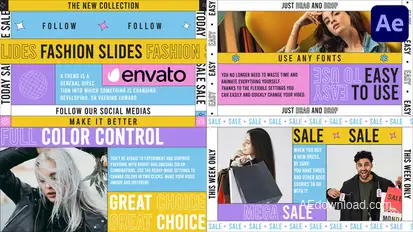 Sale Scenes for After Effects Openers template preview