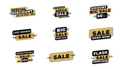 Sale Titles 0.2 | After Effects Titles template preview