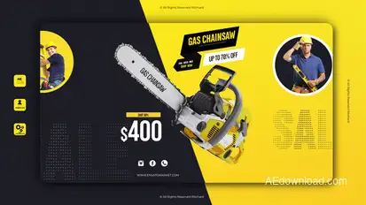Sale Tools Builders Product Promo template preview