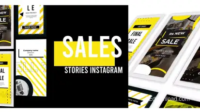 Sales Stories Instagram Product Promo template preview