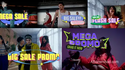 Sales Titles Animation Titles template preview