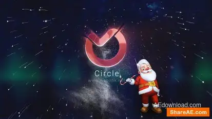 Santa Magic Logo 2 Logo Stings template preview