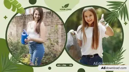 Videohive Save Planet Slideshow Openers template preview