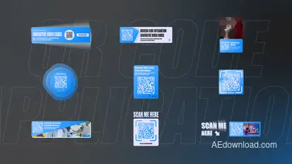 Scannable QR Code Titles Titles template preview