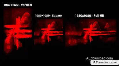 Scary Logo Reveal Logo Stings template preview