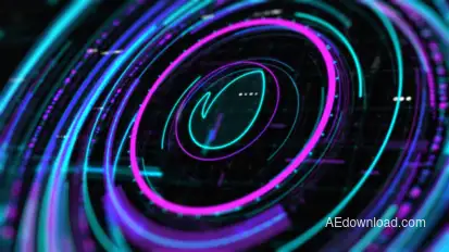 Sci-Fi HUD Intro Logo Stings template preview