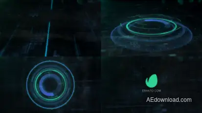 Sci-fi Logo Logo Stings template preview