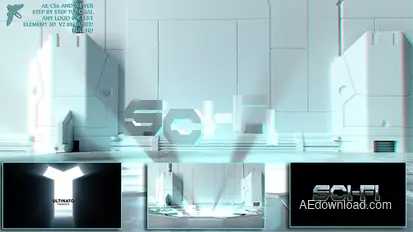 Sci-fi Logo Logo Stings template preview