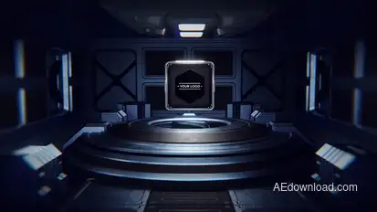 Sci-fi Logo Intro Logo Stings template preview