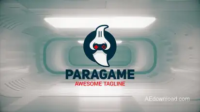 Sci-Fi Ship Logo Reveal Logo Stings template preview