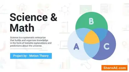 Videohive Science & Math Icons Infographics template preview